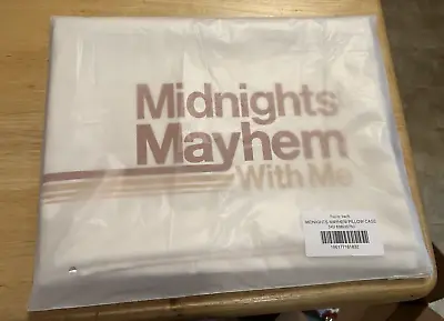 Buy Taylor Swift Midnights Mayhem With Me Satin Pillow Case Official Merch Era New • 61.57£