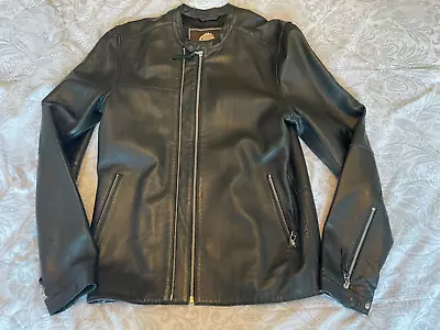 Buy Pretty Green. Addison. Leather Jacket. Super Soft Leather. M. Live Forever. £250 • 70£