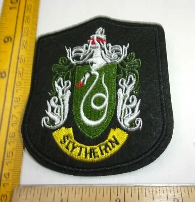 Buy Harry Potter Coat Of Arms Slytherin Patch • 7.67£