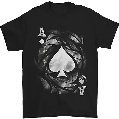 Buy The Ace Of Spades Mens T-Shirt 100% Cotton • 8.49£