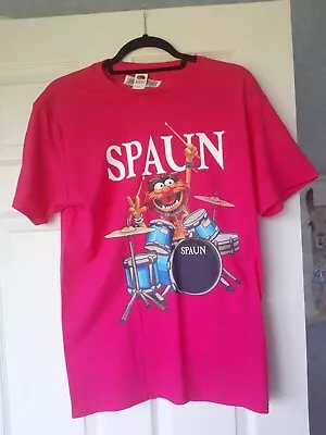 Buy Dark Pink T Shirt Drummer From Muppets Animal Size Adult Small • 9£
