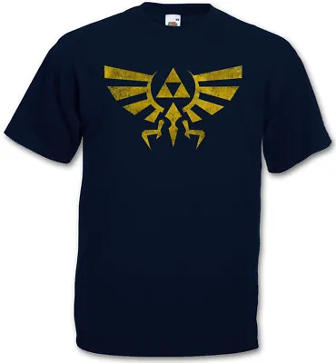 Buy TRIFORCE VINTAGE LOGO T-SHIRT - Legend Link Symbol Game Zelda Triforce T-Shirt • 21.54£