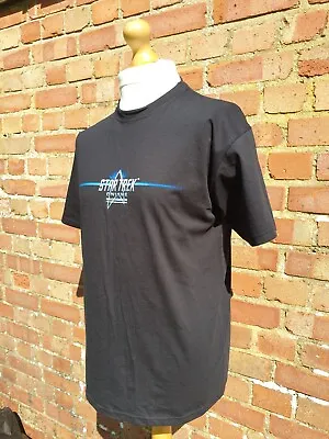 Buy Star Trek Online T Shirt Mens Large Black Short Sleeve 2009 Licensed Vintage L • 8.50£