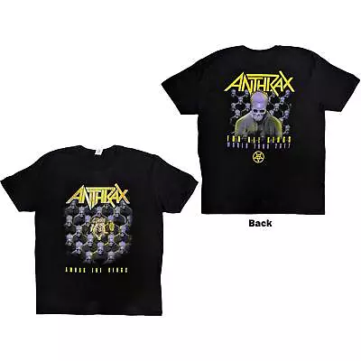 Buy Anthrax Unisex T-Shirt: Among The Kings (Back Print) OFFICIAL NEW  • 19.60£
