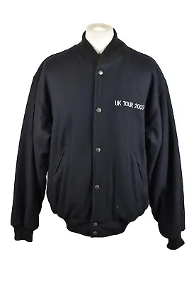 Buy WEST SIDE STORY Uk Tour 2000 Black Bomber Jacket Size L Mens Varsity • 52.61£