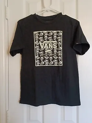 Buy Vans Glow In The Dark Skulls GITD Shirt Youth Size Large (12-14) ~ Preowned • 7.85£