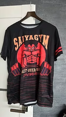 Buy DRAGON BALL L Super Saiyan Vegeta Unisex T-Shirt Saiyagym NEW Fan Idea Gift Gym • 15£