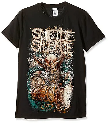 Buy Suicide Silence - Viking Band T-Shirt Official Merch • 14.55£