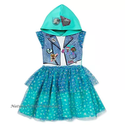 Buy LOL Surprise Girls Dress Halloween Costume Tutu Size 4-8 Hoodie Doll Cosplay NWT • 25.37£