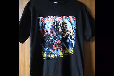 Buy IRON MAIDEN The Number Of The Beast Black Tour T-Shirt VINTAGE MUSIC • 30£
