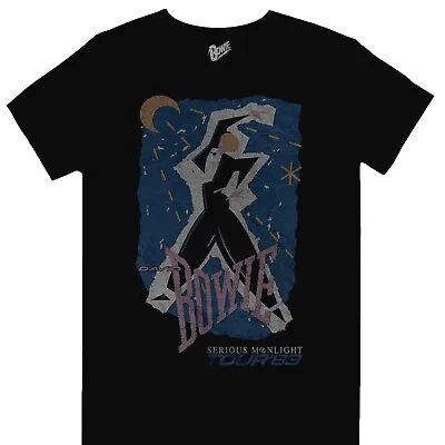 Buy David Bowie - Serious Moonlight Tour 1983 Official Licensed T-Shirt • 19.99£