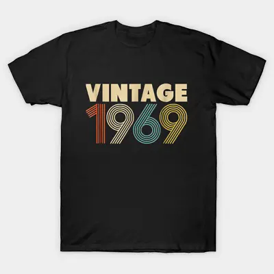Buy Vintage Birthday Mens Personalised 18th 60th Novelty Gift Funny Years T Shirt 2 • 8.99£