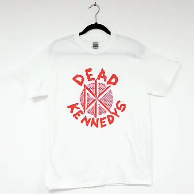 Buy Dead Kennedys - White Logo T-Shirt Hardcore Punk Rock • 9.99£
