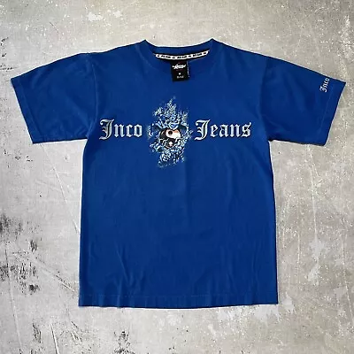 Buy Vintage 90s JNCO Jeans Graphic T-shirt Blue Yin  Yang (size M) Made In USA Y2K • 75.78£
