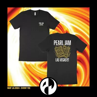 Buy Pearl Jam Las Vegas Tshirt 05/18 Size LARGE CONCERT EDITION PJ Eddie Dice • 85.04£
