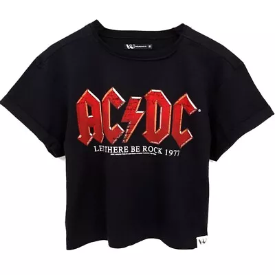Buy AC/DC Womens/Ladies Let There Be Rock T-Shirt NS6834 • 17.41£