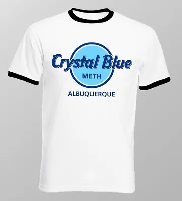 Buy Breaking Bad Crystal Blue Meth Heisenberg Jesse Ringer T-shirt 9636 • 13.95£