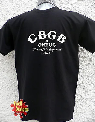Buy CBGB Underground Rock CBGBs Punk Retro T Shirt All Sizes • 13.99£