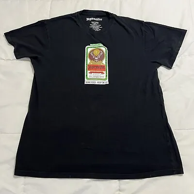 Buy Jägermeister Liquor Bottle Logo Black T-Shirt Size Large 100% Cotton • 14.17£