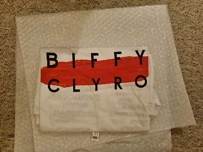 Buy Mens Rare Biffy Clyro 2022 European Tour T Shirt - Size Large BNWOT • 15£