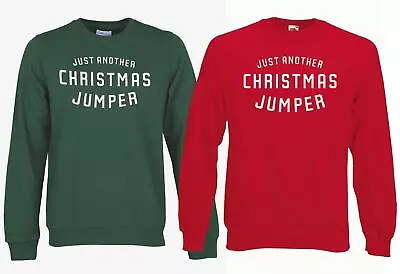 Buy Unisex  Just Another Christmas Jumper  Funny Xmas Stuyvesant Sweatshirt • 21.95£