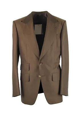Buy TOM FORD Atticus  Brown Sport Coat Size 48 / 38R Jacket Blazer  New With Tags • 1,349.10£