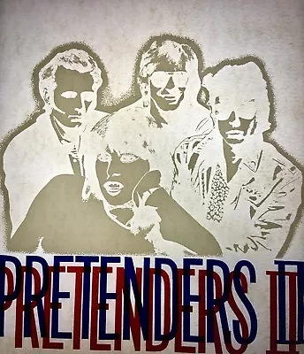 Buy The Pretenders 80s Memorabilia Vintage Retro Tshirt Transfer Print,NOS • 11.86£
