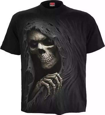 Buy SPIRAL DIRECT GRIM RIPPER T-Shirt,Top/Tee/ Biker/Grim Reaper/Skull/Goth/Bone • 16.99£