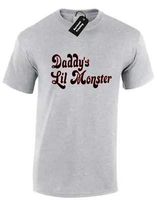 Buy Daddy's Lil Monster Unisex T-shirt Funny Harlequin Fancy Dress Squad (col) • 8.99£