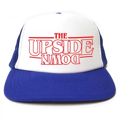 Buy The Upside Down Trucker Cap Inspired By Stranger Things TV Show • 7.99£