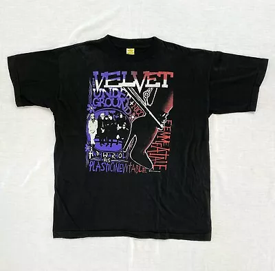 Buy VELVET UNDERGROUND ANDY WARHOL 1992 T-shirt Rare • 119.88£