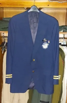 Buy US Air Force One Jacket 46in Blue Vintage Blazer Goodwood Revival Captain Pilot • 45£