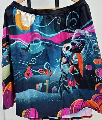 Buy Loungefly Stitch Shoppe Nightmare Before Christmas Eternal Yours Skirt XL • 37.79£