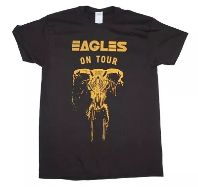 Buy Officially Licensed Eagles On Tour Mens Black T Shirt Eagles Classic Tee • 16.95£