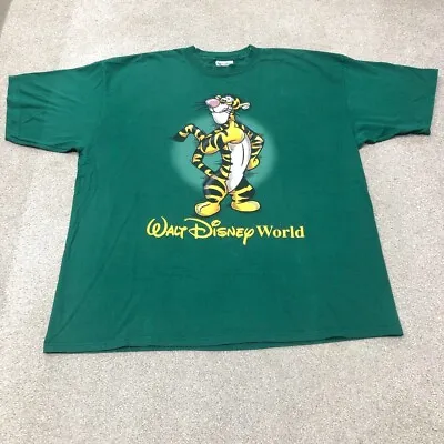 Buy Official 90’s Disney Tigger Solo Green T Shirt Vintage Winnie The Pooh • 20£
