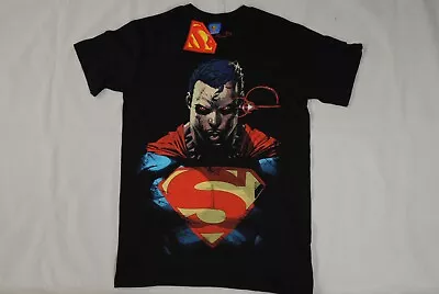 Buy Superman Big Face Logo T Shirt New Official Dc Comics Loud Rocks Original • 7.99£