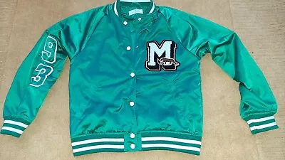 Buy H & M  Girls  Varsity Jacket   With Patches  Age 11-12  Green • 3.99£