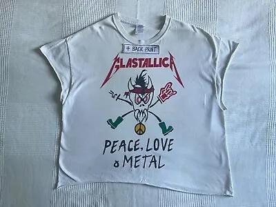 Buy Metallica 2014 Glastonbury T-Shirt XL GLASTALLICA RARE 47  Vest Cut-Off • 66.54£