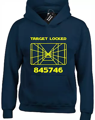 Buy Target Locked Hoody Hoodie X Wing Star Jedi Wars Skywalker The Force Cool • 16.99£
