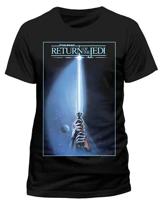 Buy Star Wars Return Of The Jedi Poster T-Shirt OFFICIAL • 7.99£