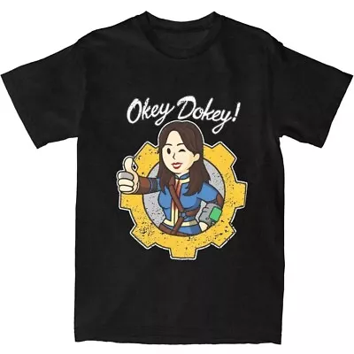 Buy Fallout 4 Lucy's Okey Dokey! Unisex Cotton T-shirt, S To 3XL Sizes / 4 Colours • 24.95£