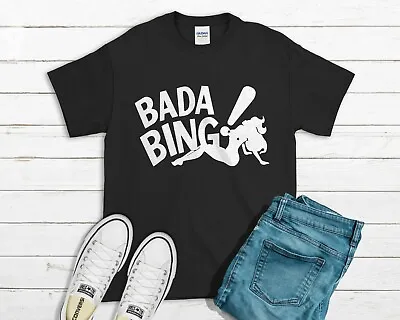 Buy Bada Bing T-shirt - Film TV Gangster Mafia Tee Top • 11.99£