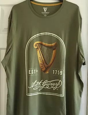 Buy Green  Guinness T-shirt  -  Size  Xxxl • 5£