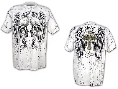 Buy SKULL - Mortal Sin - R.I.P - T-Shirt - Größe Size M  • 12.92£