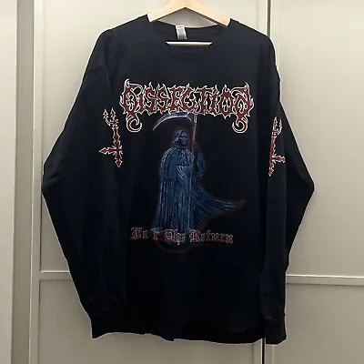 Buy Dissection T Shirt Longsleeve Large Fear The Return Watain Black Metal Gorgoroth • 24.99£