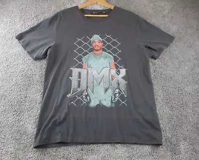 Buy DMX Rap T Shirt XL Short Sleeve Graphic Round Neck Cotton Grey Mens/Adults • 17.69£