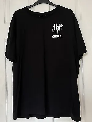 Buy Promo Order Of The Phoenix Harry Potter XL T Shirt - Graphics On Reverse • 7£