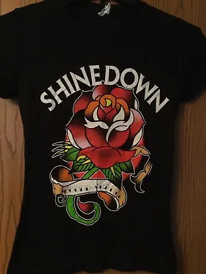 Buy Shinedown - “Second Chance” - Ladies - Black Shirt - M - Bay Island Sportswear • 33.63£