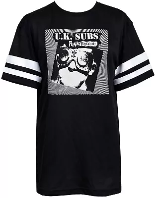 Buy UK Subs Women's Mesh Net American Football T-Shirt Baggy Slouch Punk 1977 • 24.99£