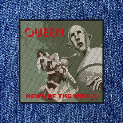 Buy Queen - News Of The World  (new) Sew On Patch Official Band Merch • 4.75£